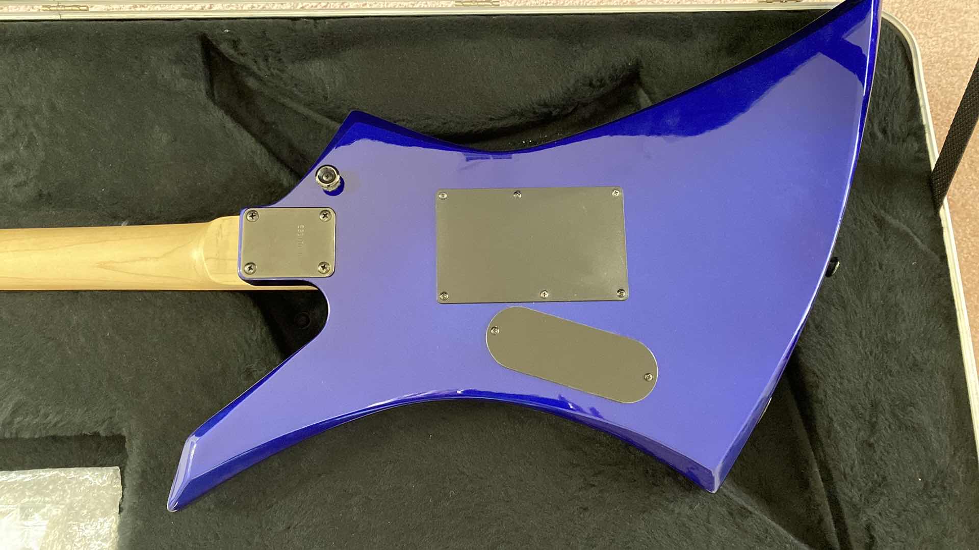 Photo 4 of  JACKSON KELLY CHARVEL ELECTRIC GUITAR SERIAL#99101385 ELECTRIC BLUE COLOR IN CASE NON-REFUNDABLE FINAL SALE