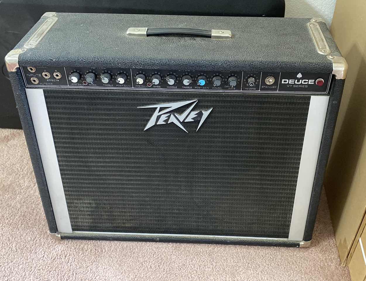 Photo 1 of PEAVEY  ELECTRONICS MODEL 212 VT SERIES DEUCE AMPLIFIER 26“ x 10“ H 20”