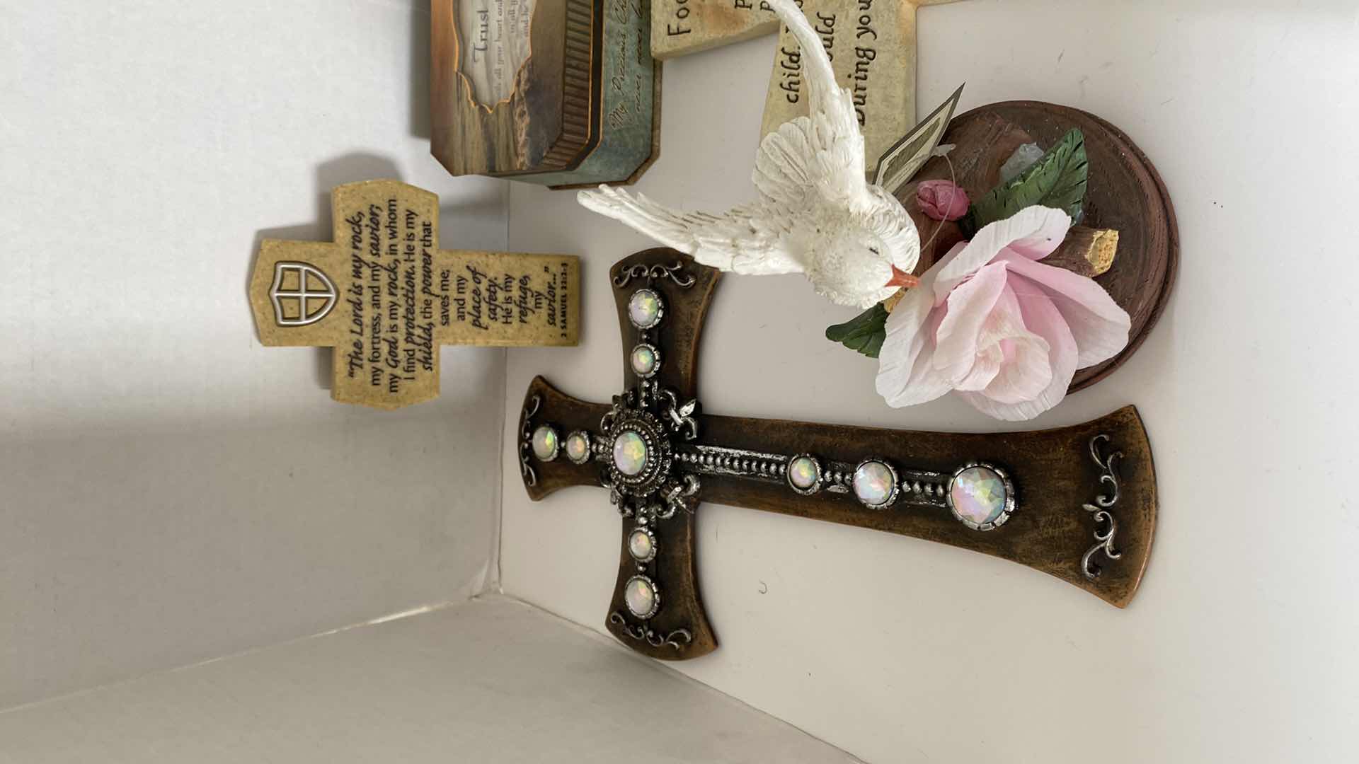 Photo 2 of RELIGIOUS ITEMS LARGEST CROSS 12.5”