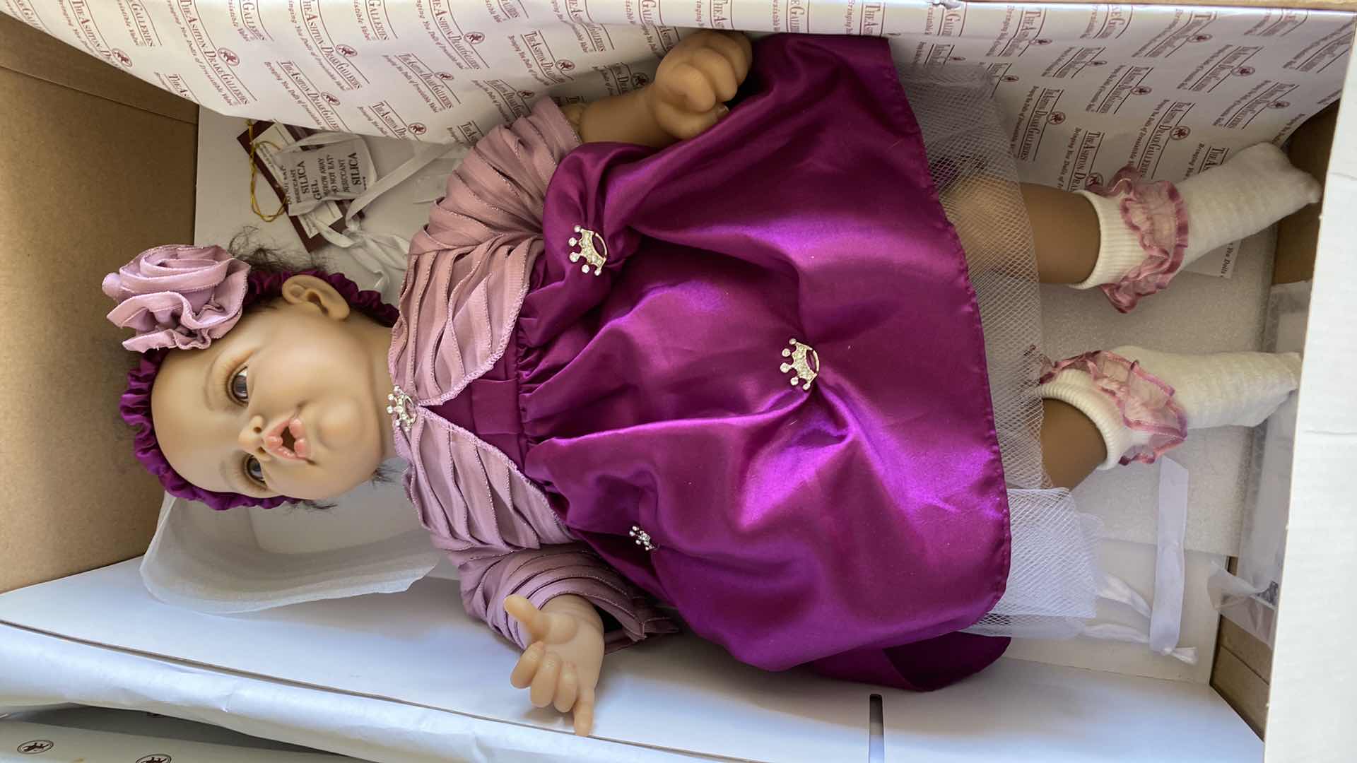 Photo 1 of ASHTON DRAKE BABY DOLL PRETTY AS A PRINCESS H19”