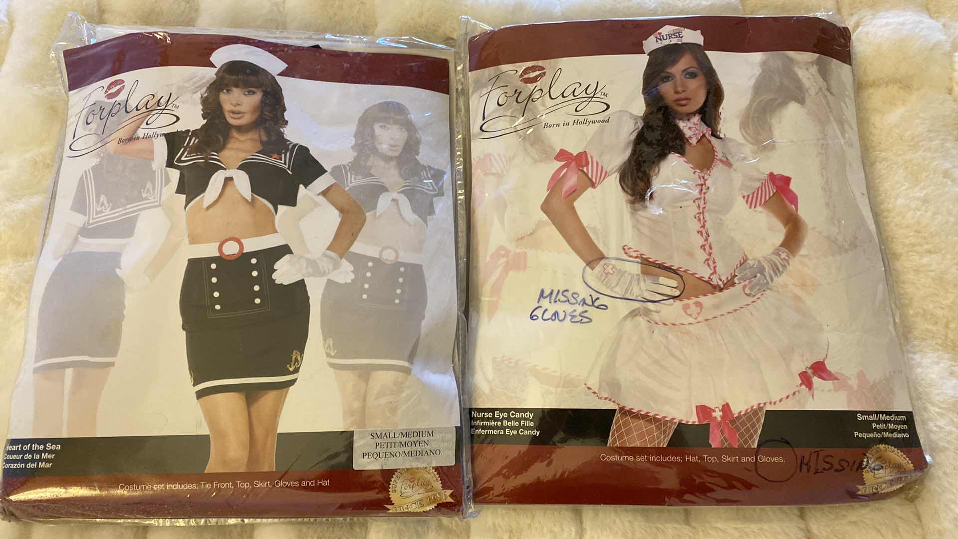 Photo 1 of 2 - WOMEN’S  SIZE SMALL/MEDIUM FORPLAY COSTUMES