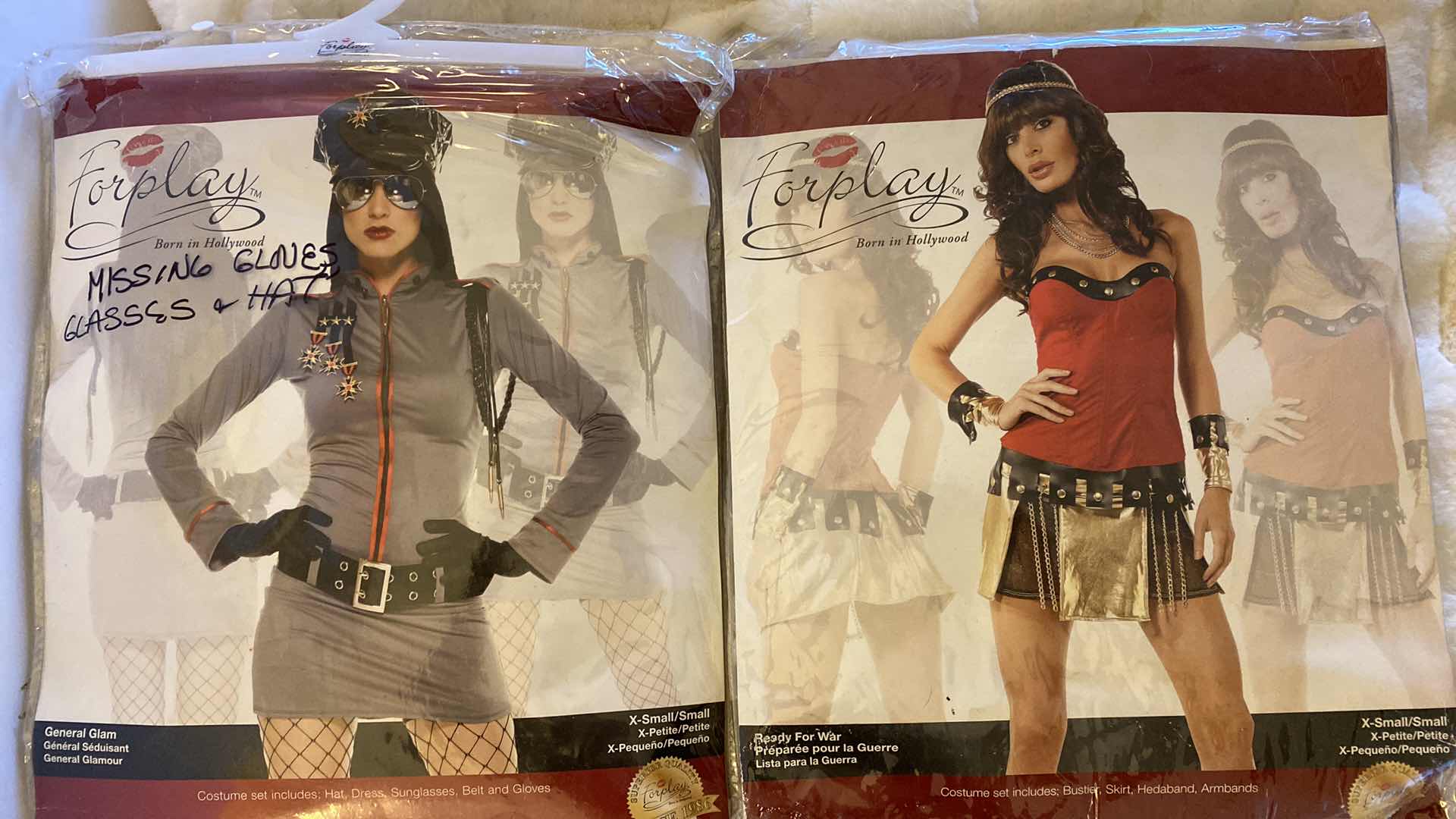 Photo 1 of 2 - WOMEN’S  SIZE SMALL/XSMALL FORPLAY COSTUMES