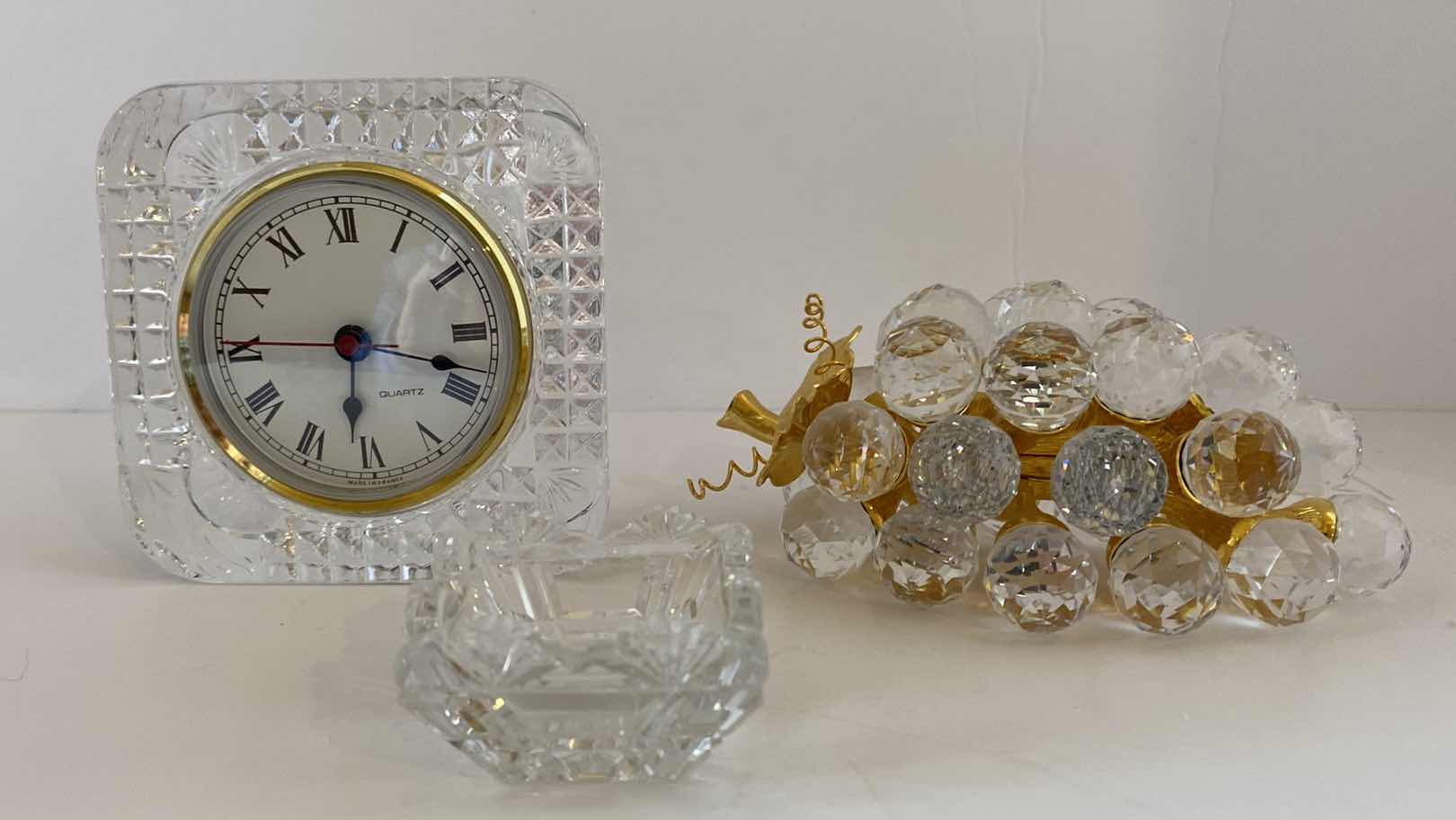 Photo 1 of CRYSTAL CLOCK 4” AND MORE