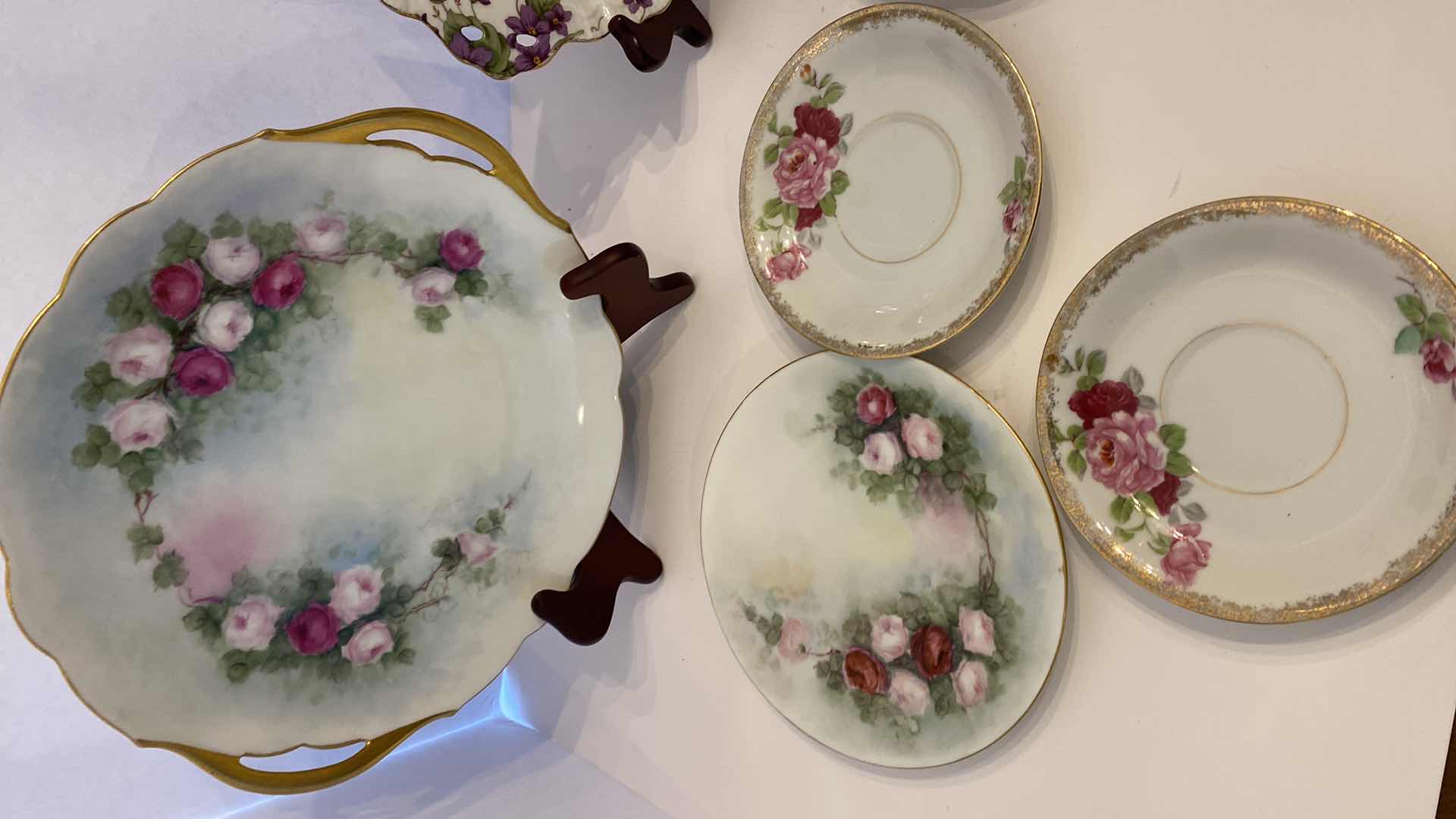 Photo 2 of VINTAGE PORCELAIN PLATE COLLECTION