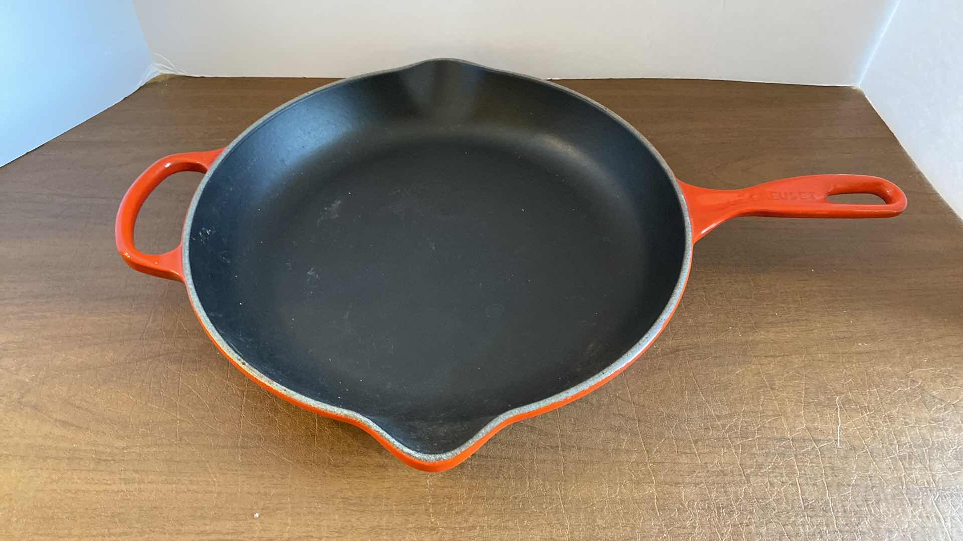 Photo 1 of LE CREUSET CERISE 11 3/4” SKILLET