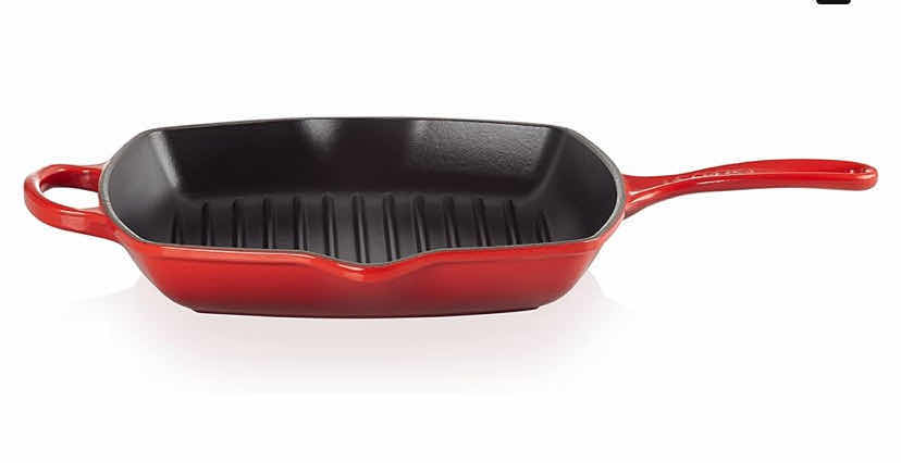 Photo 1 of LE CREUSET SIGNATURE CERISE 10 1/4” SKILLET