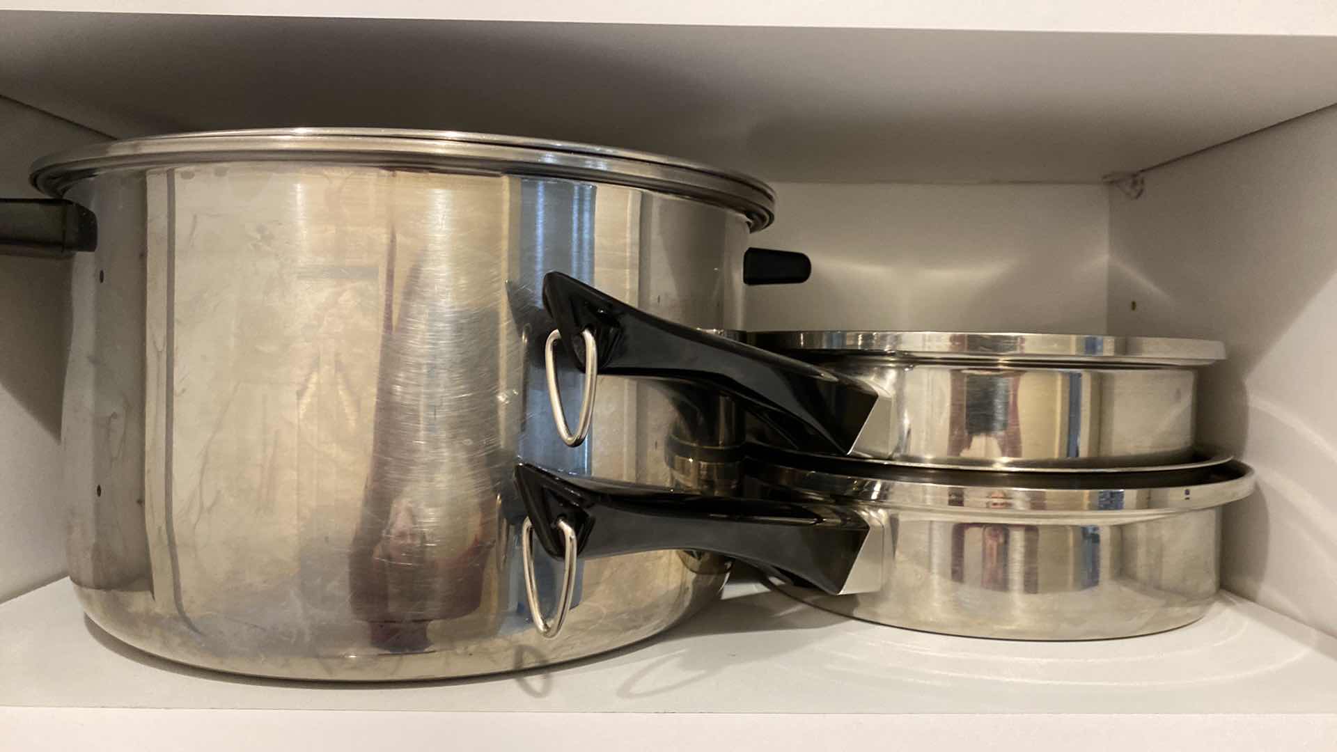 Photo 1 of 1 SHELF BUTLERS PANTRY CABINET POTS & PANS