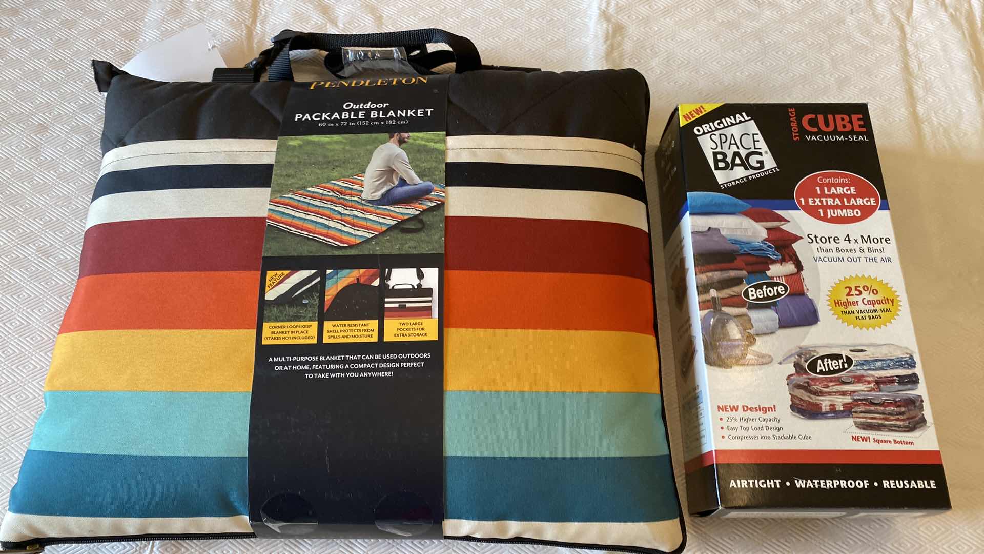 Photo 1 of PENDLETON OUTDOOR BLANKET AND SPACE BAGS