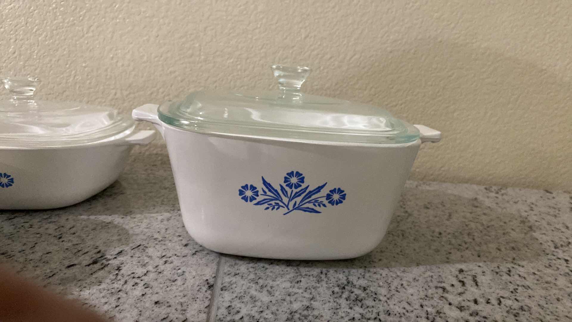 Photo 4 of CORELLE BLUE CORNFLOWER CASSEROLES