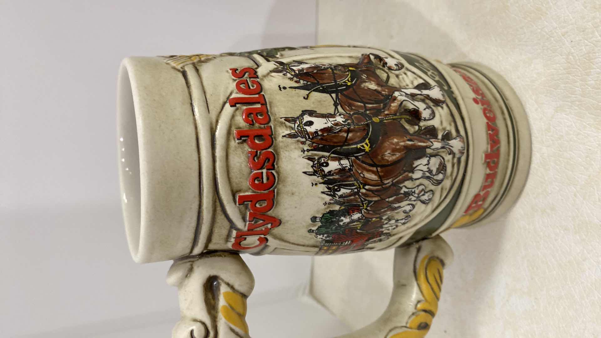 Photo 4 of BUDWEISER CLYDESDALES BEER STEINS