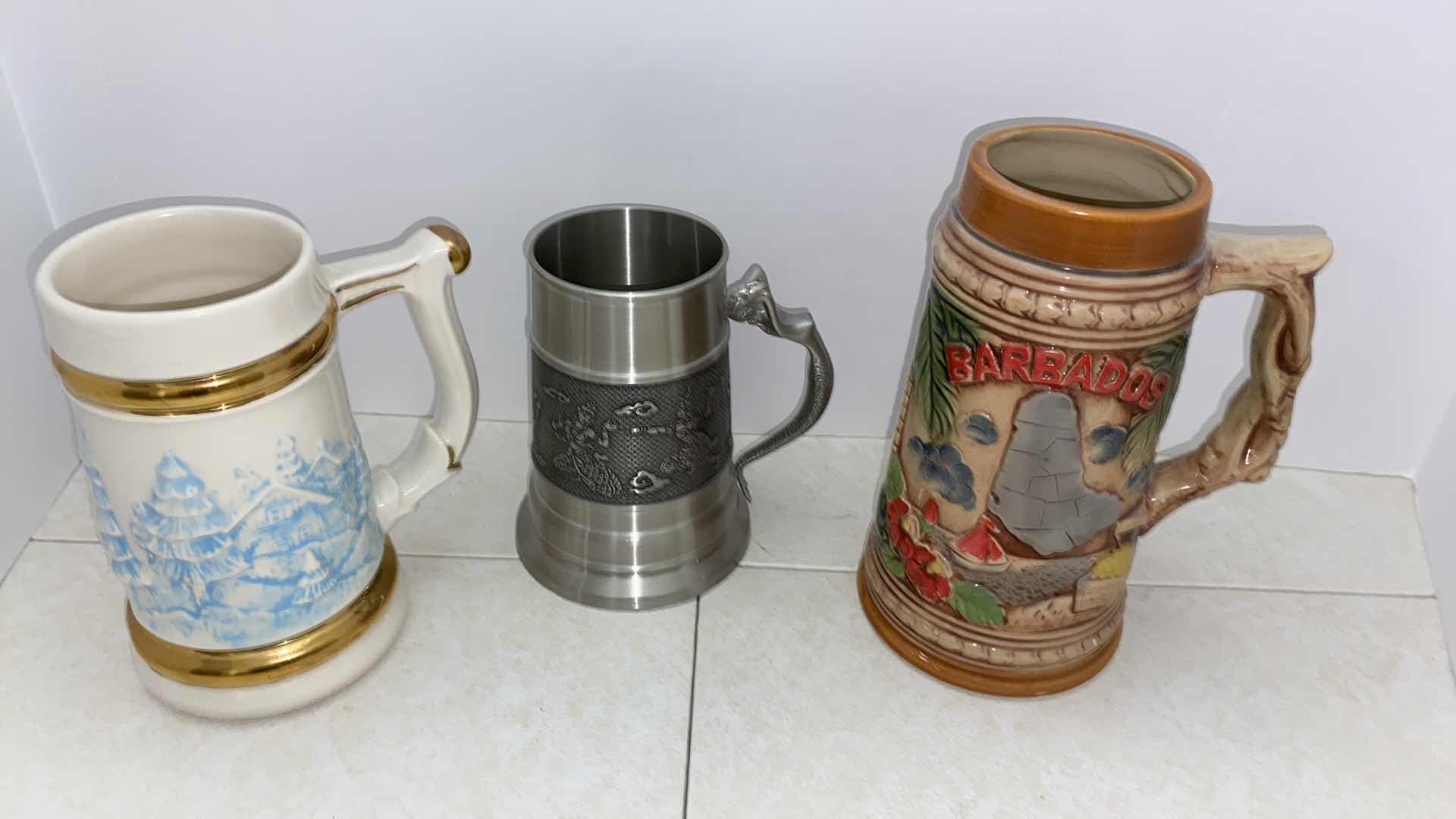 Photo 1 of 3 BEER STEINS