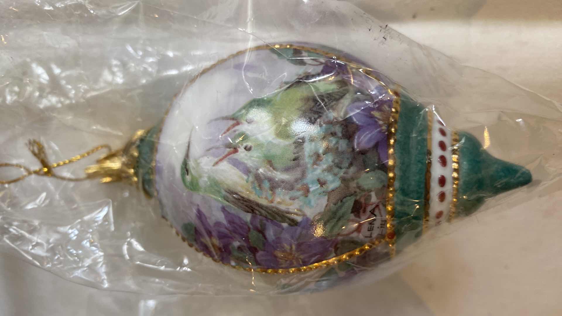 Photo 5 of VINTAGE THREE LENA LIU’s NATURES POETRY PORCELAIN ORNAMENTS COLLECTIBLES BY BRADFORD EXCHANGE WITH CERTIFICATE OF AUTHENTICITY