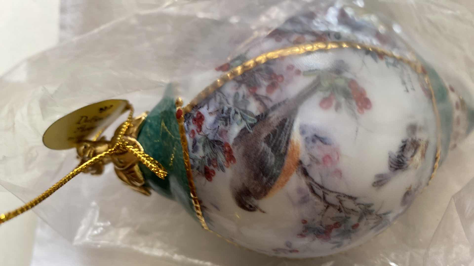 Photo 4 of VINTAGE THREE LENA LIU’s NATURES POETRY PORCELAIN ORNAMENTS COLLECTIBLES BY BRADFORD EXCHANGE WITH CERTIFICATE OF AUTHENTICITY