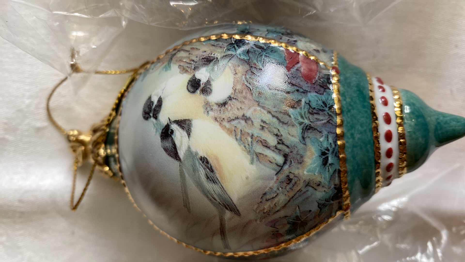 Photo 4 of VINTAGE THREE LENA LIU’s NATURES POETRY PORCELAIN ORNAMENTS COLLECTIBLES BY BRADFORD EXCHANGE WITH CERTIFICATE OF AUTHENTICITY