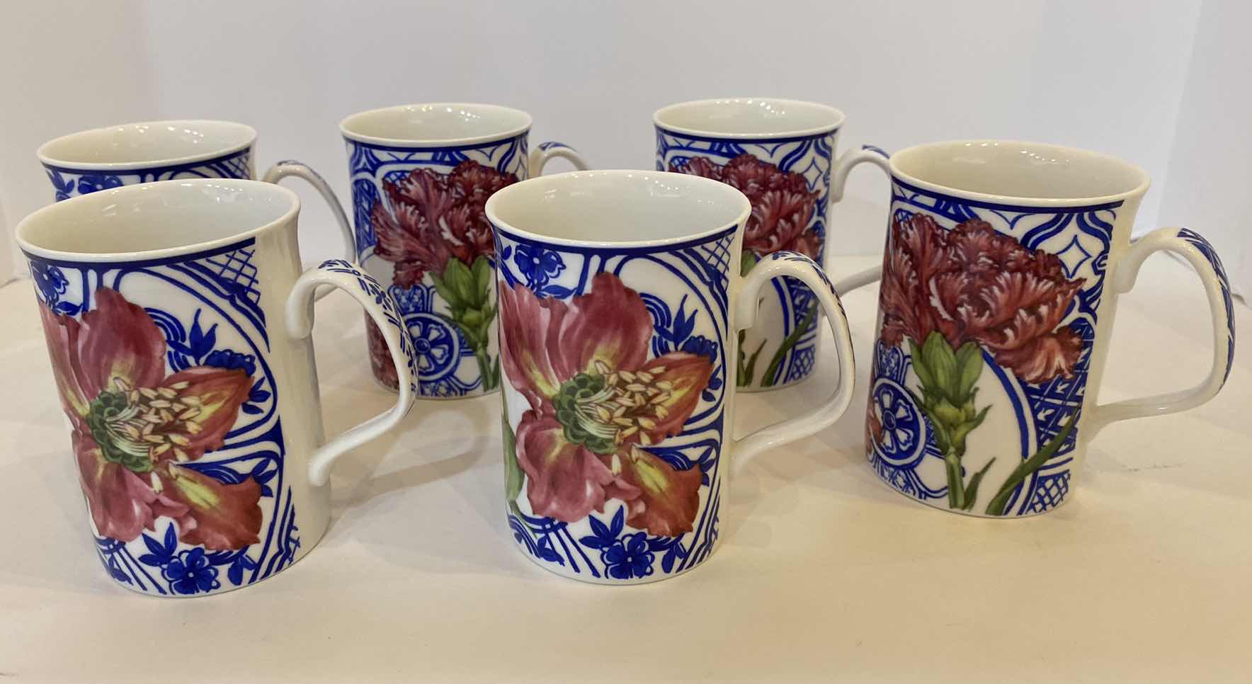 Photo 1 of EXPRESSIONS A ROYAL DOULTON PRODUCT FINE CHINA BY JULIE NAYLOR 6 COFFEE CUPS