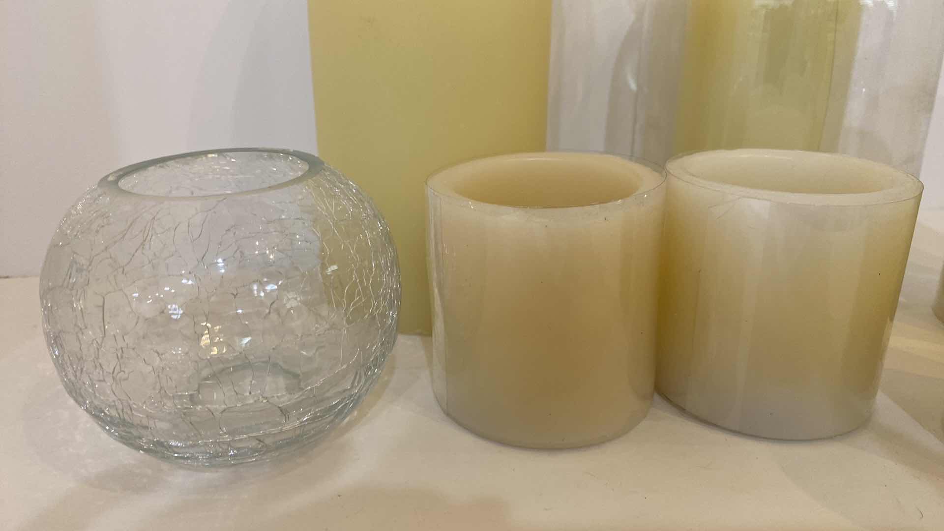 Photo 3 of FLAMELESS CANDLES AND HOLDERS