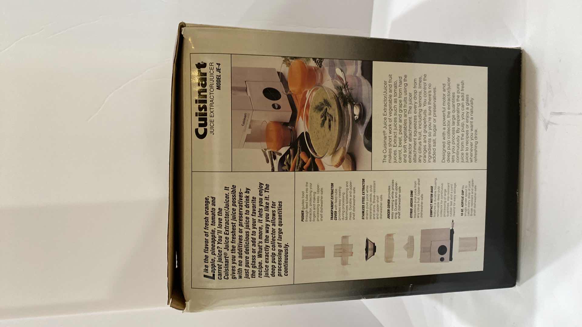 Photo 2 of CUISINART JUICE EXTRACTOR NEW IN BOX