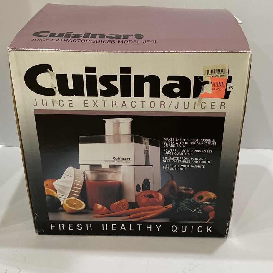 Photo 1 of CUISINART JUICE EXTRACTOR NEW IN BOX