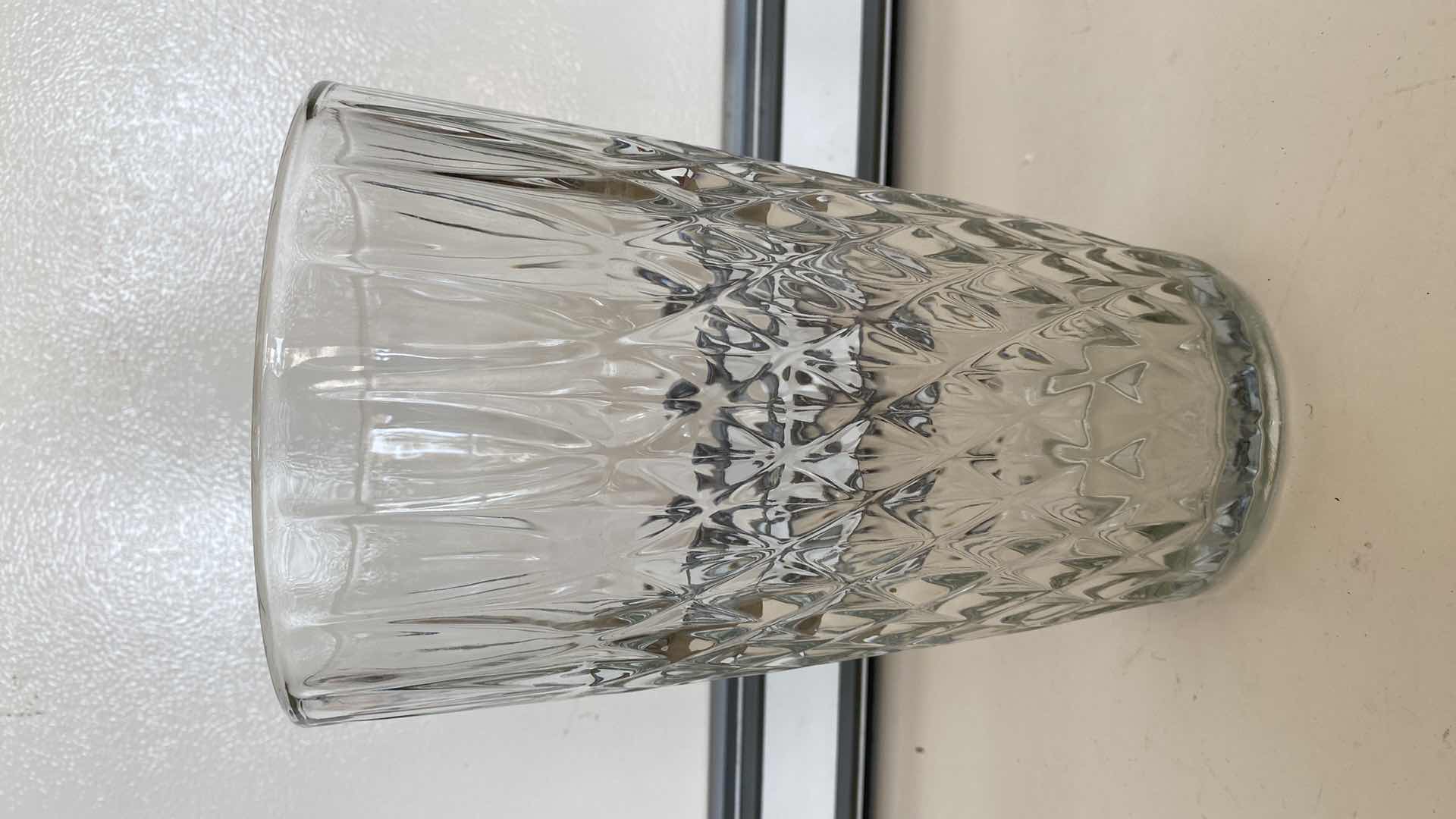 Photo 1 of HEAVY GLASS VASE 10”