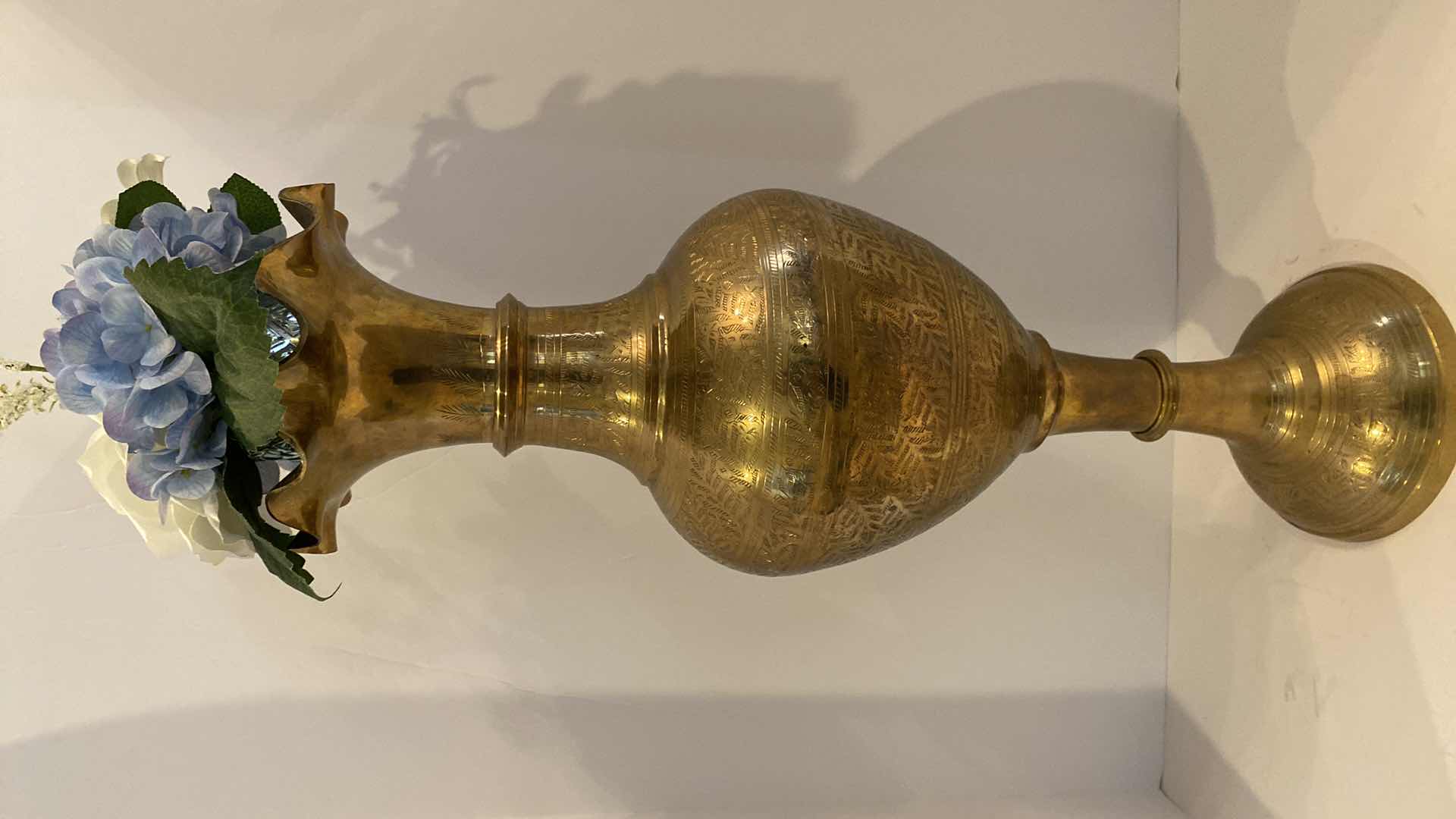 Photo 1 of BRASS VASE H 23”