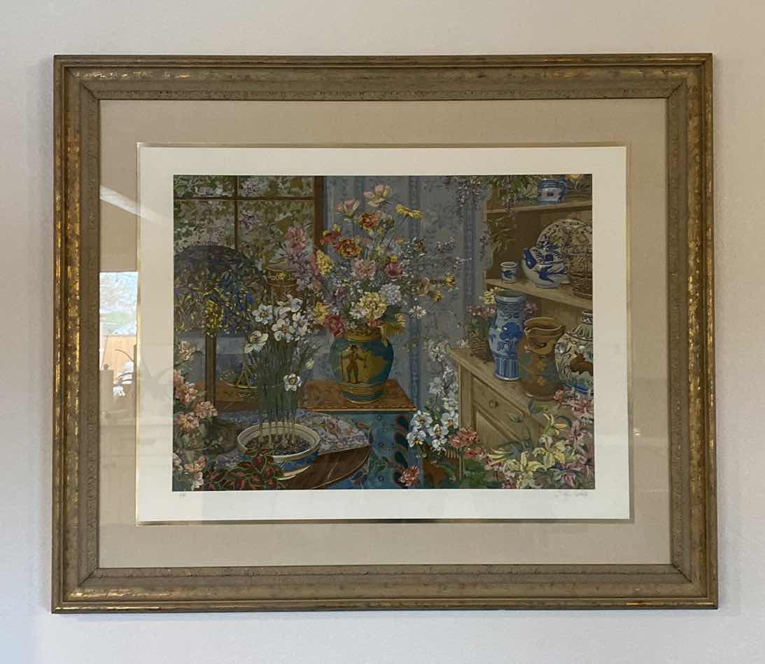 Photo 1 of FRAMED ARTWORK JOHN POWELL SIGNED ARTIST PROOF “TIFFANY” 24” x 32” with frame 50” x 42” NO COA