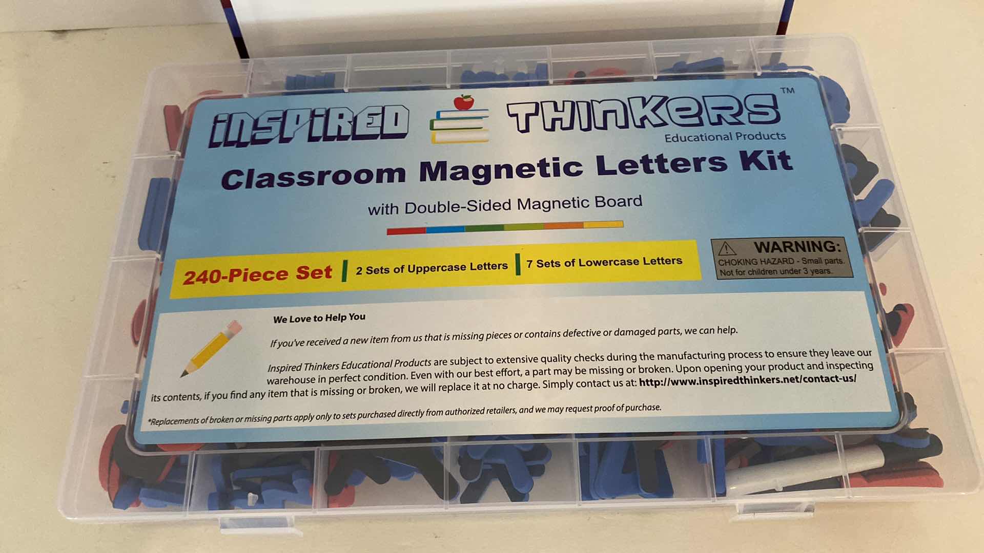 Photo 2 of CLASSROOM MAGNETIC LETTERS KIT