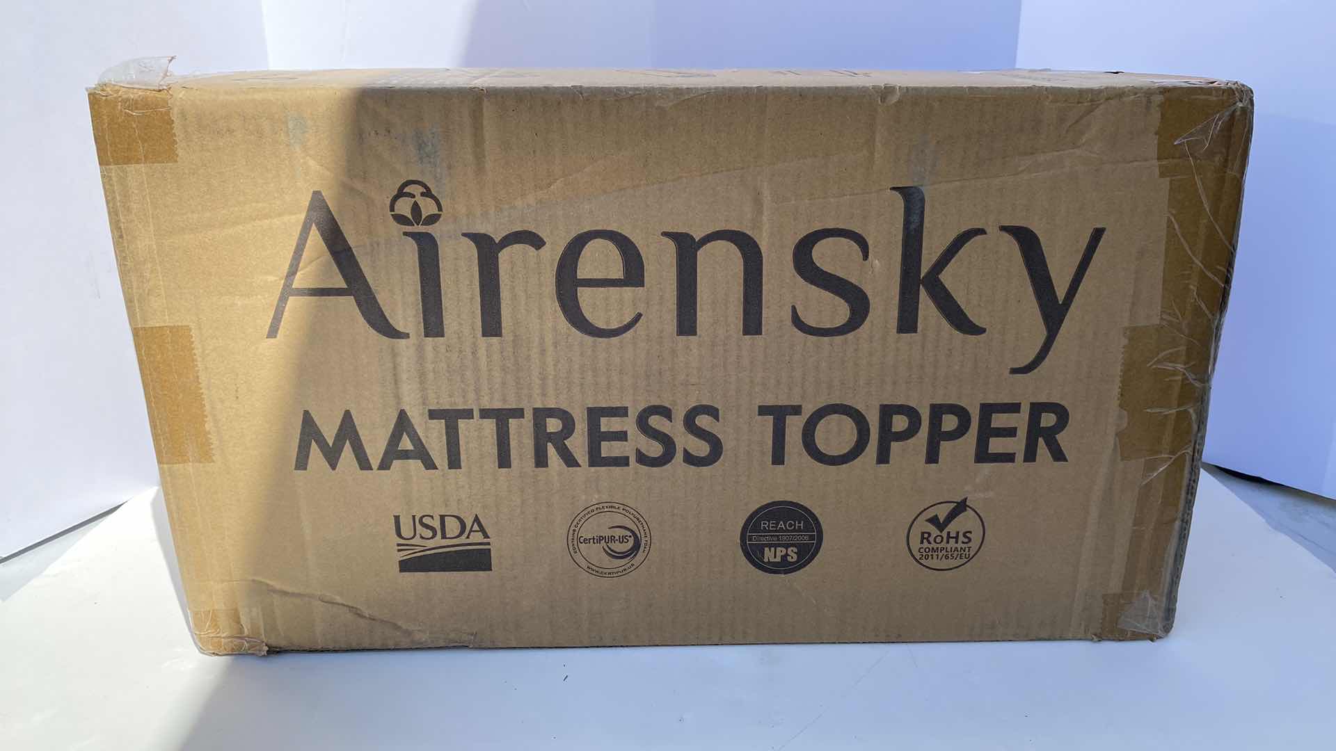 Photo 1 of AIRENSKY TWIN XL MATTRESS TOPPER