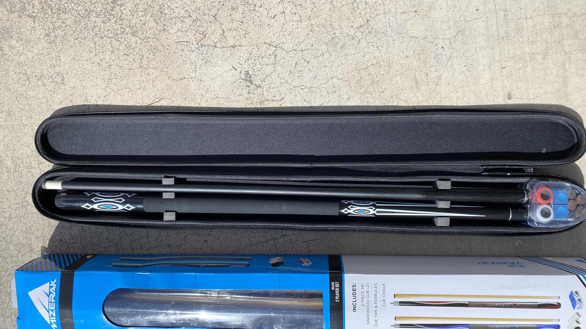 Photo 3 of MIZERAK POOL CUES AND CUE IN BAG