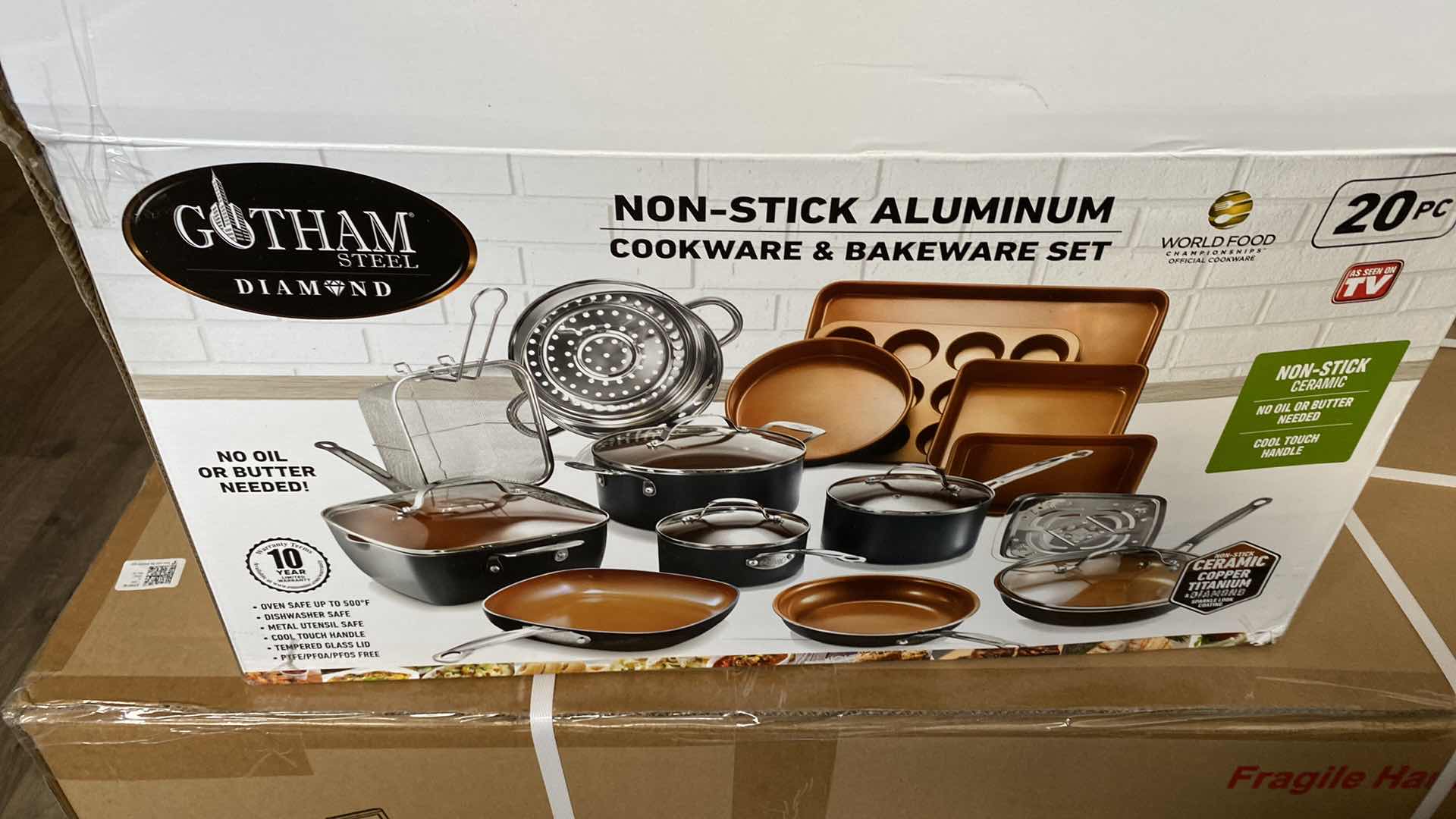 Photo 1 of GOTHAM STEEL COOKWARE 13 PIECES ONLY