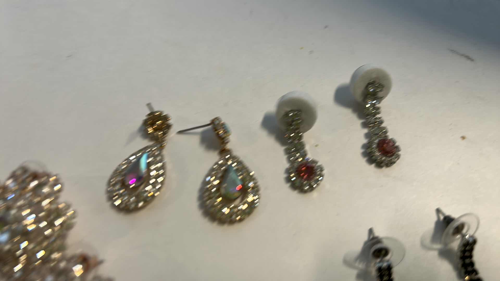 Photo 5 of COSTUME JEWELRY- 6 PAIRS EARRINGS