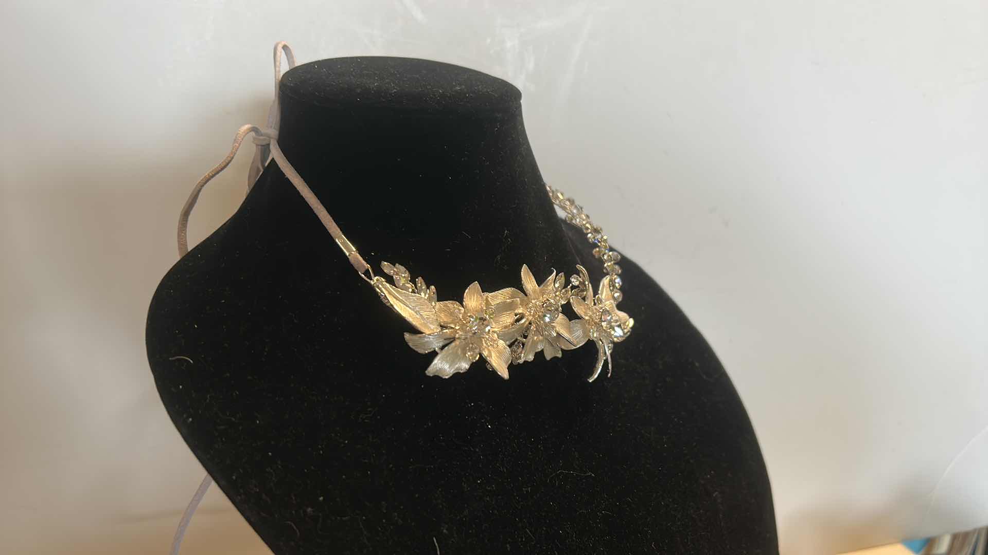 Photo 2 of COSTUME JEWELRY- NECKLACE/HAIR CROWN/ BELT