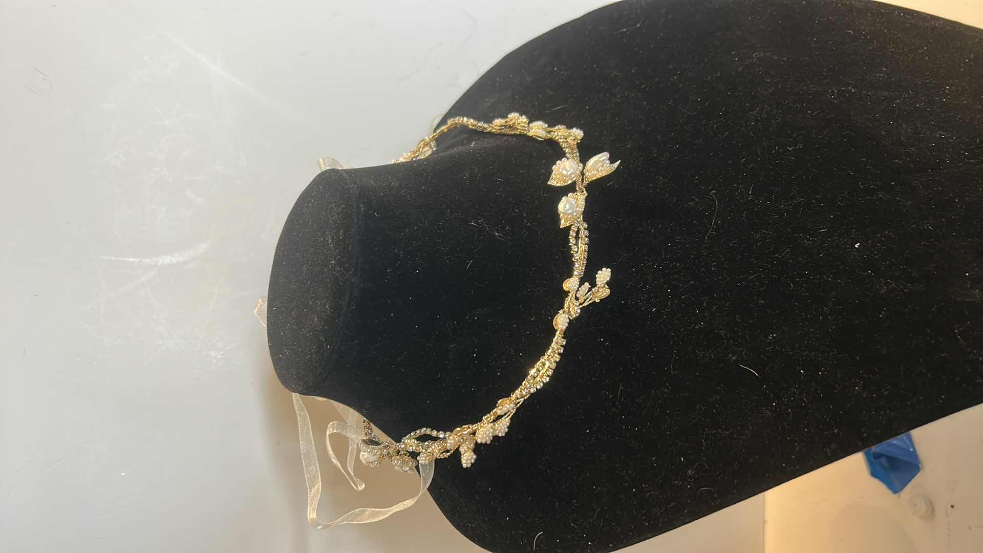 Photo 2 of COSTUME JEWELRY- NECKLACE/HAIR CROWN/ BELT