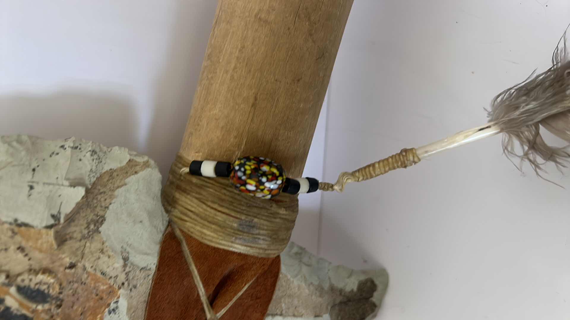 Photo 1 of INDIAN DECOR ( STATUE H 12”) TOMAHAWK 9” x 17”