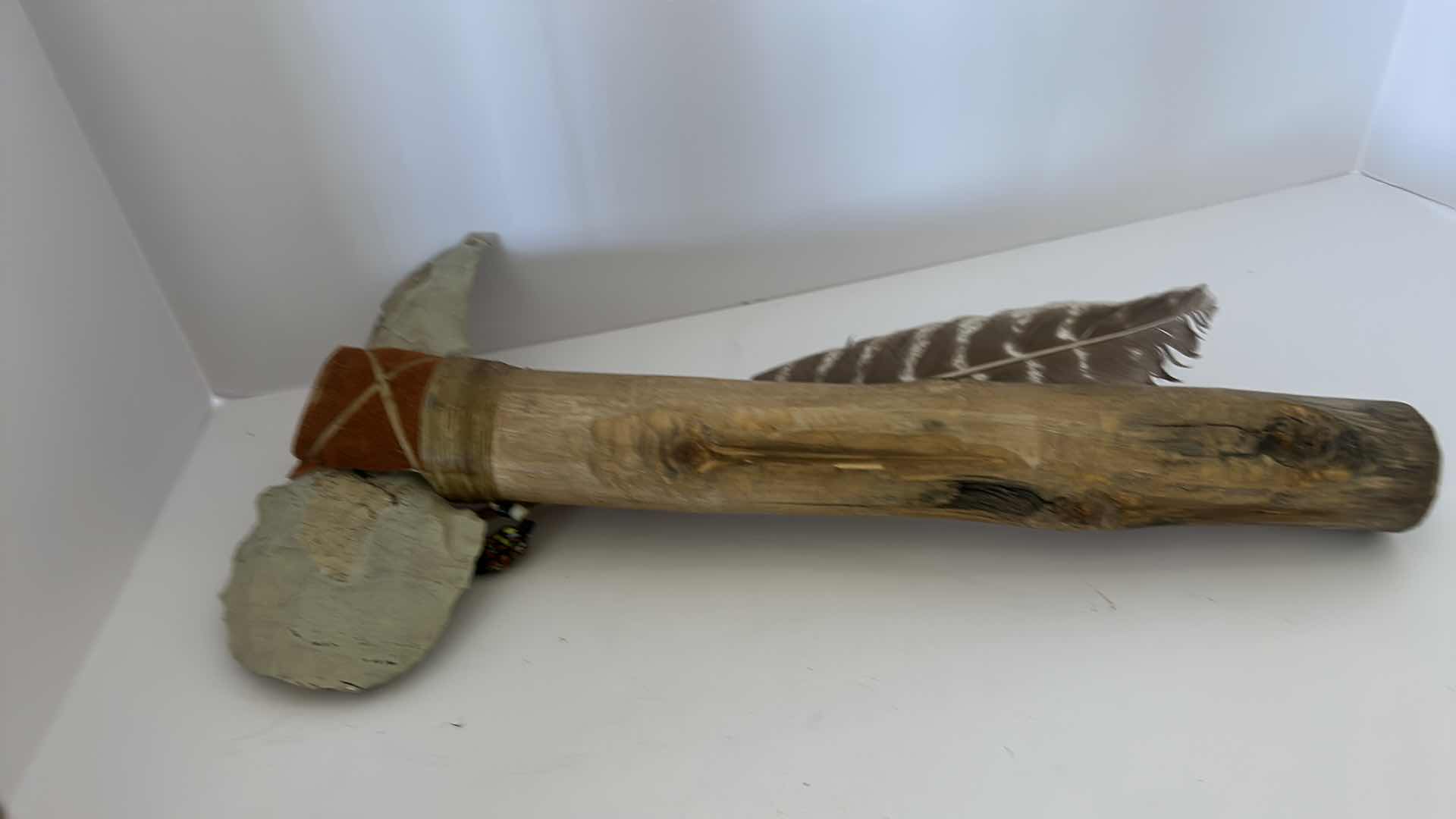 Photo 11 of INDIAN DECOR ( STATUE H 12”) TOMAHAWK 9” x 17”
