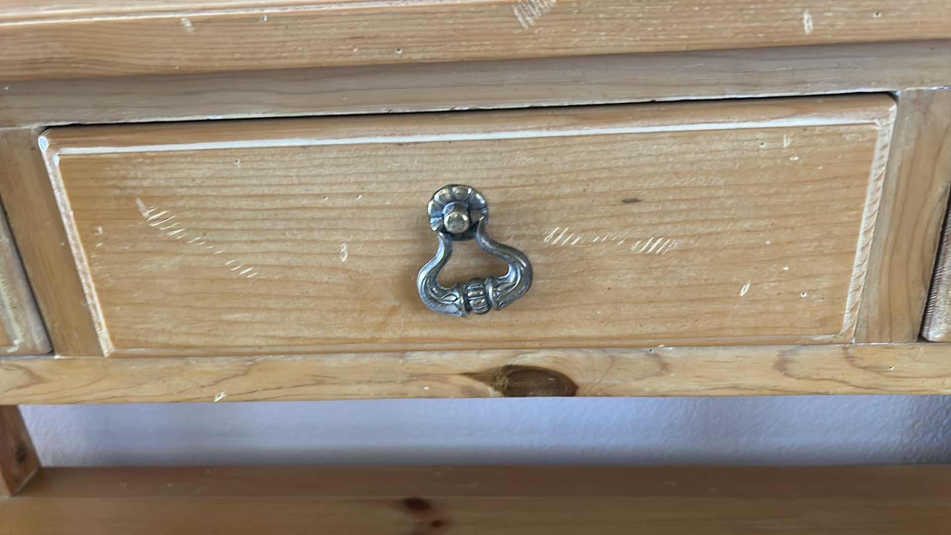 Photo 1 of KNOTTY PINE SIDEBOARD 58 1/2” x 17 1/2” x 29”