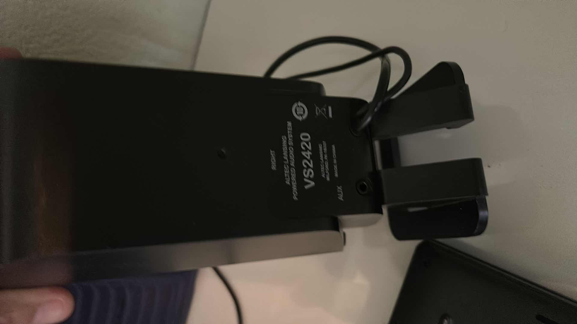 Photo 1 of DELL LAPTOP COMPUTER, CASE, 2 SPEAKERS AND MOUSE PAD