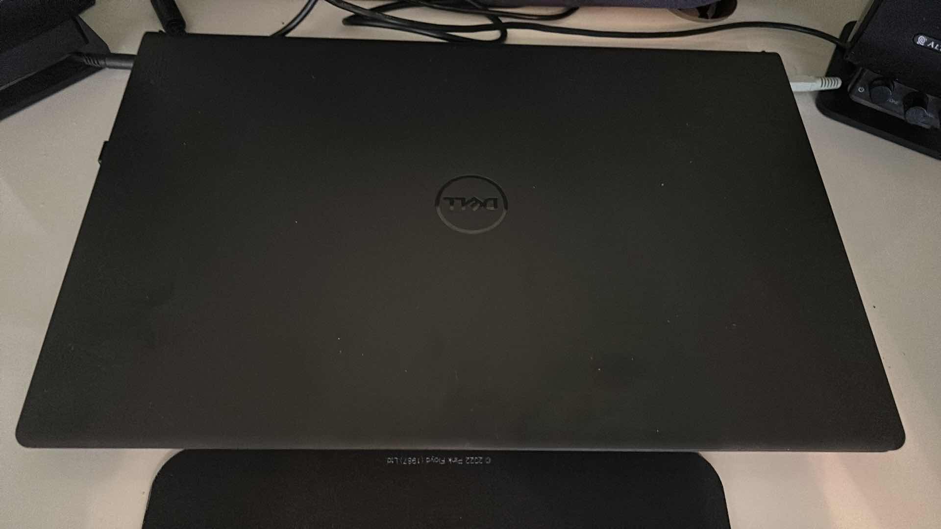 Photo 2 of DELL LAPTOP COMPUTER, CASE, 2 SPEAKERS AND MOUSE PAD