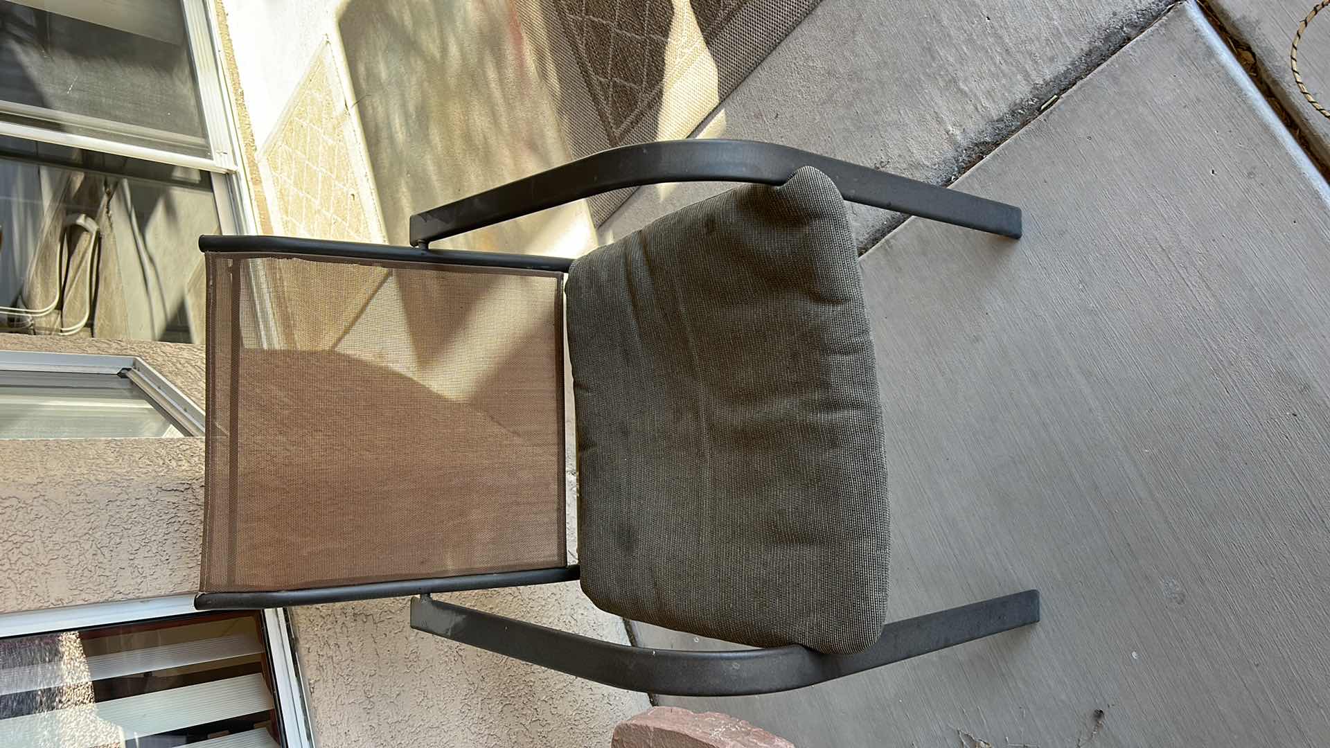 Photo 1 of OUTDOOR/ HANDCRAFTED TABLE, 2 CHAIRS, LANTERN AND POTTED CACY