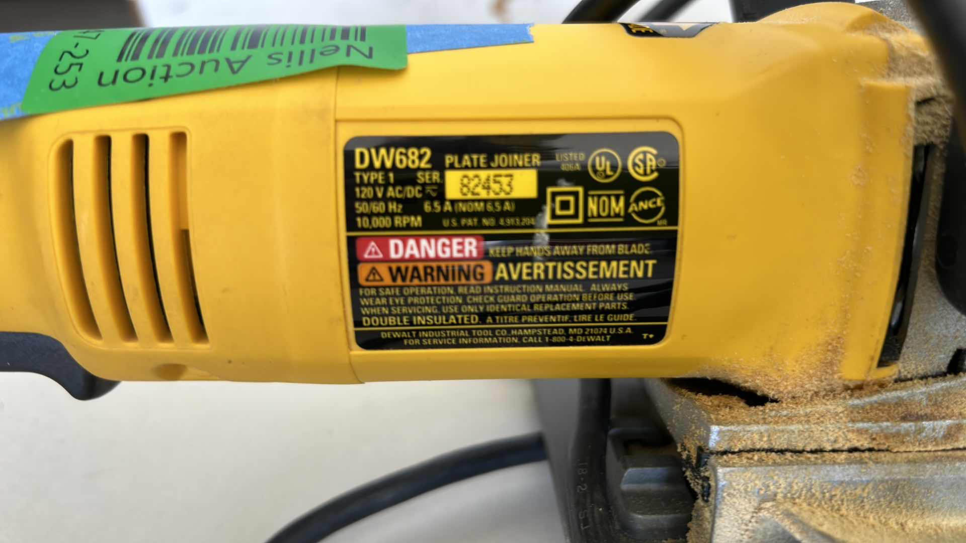 Photo 1 of DEWALT PLATE JOINER TOOL