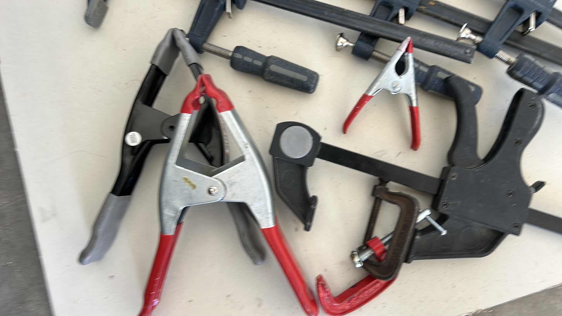 Photo 1 of GARAGE TOOLS - CLAMPS