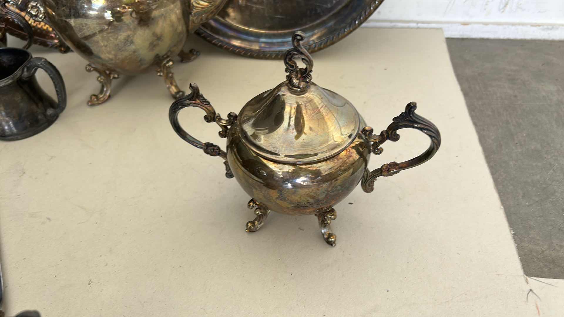 Photo 1 of FB ROGERS SILVER COMPANY VINTAGE SILVERPLATED ASSORTMENT