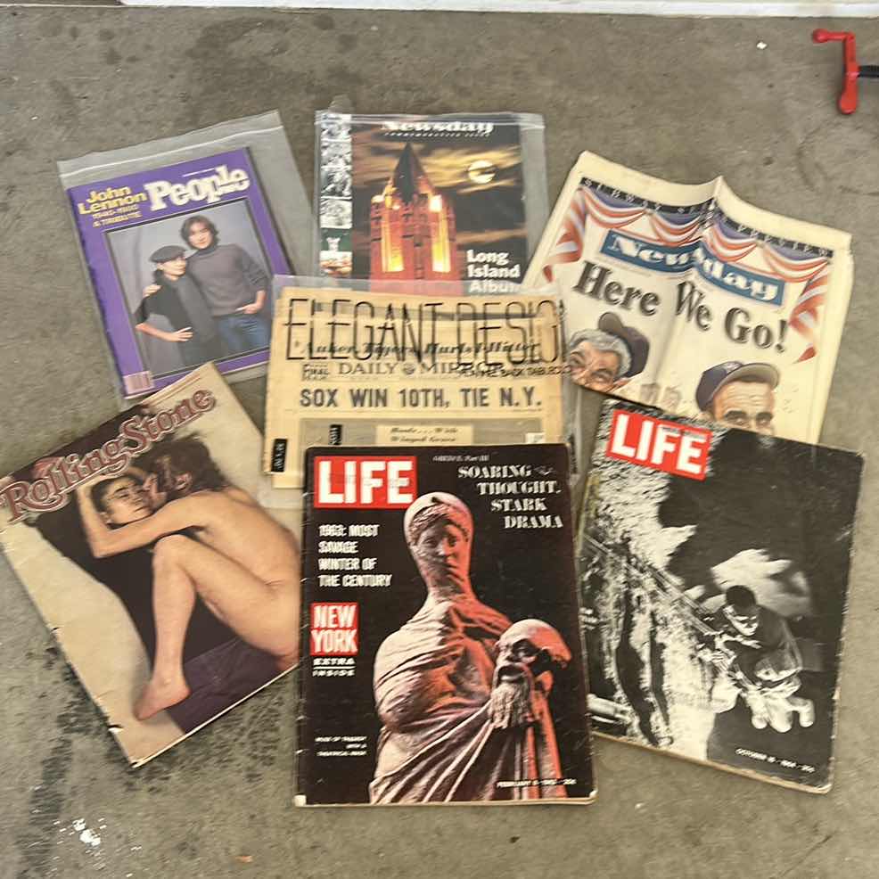 Photo 1 of VINTAGE MAGAZINES AND NEWSPAPERS