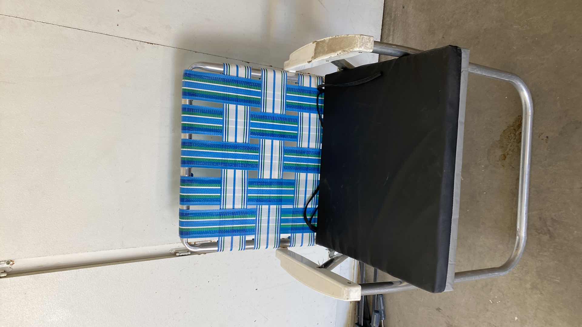 Photo 1 of GARDEN CHAIR AND CHAIR MAT