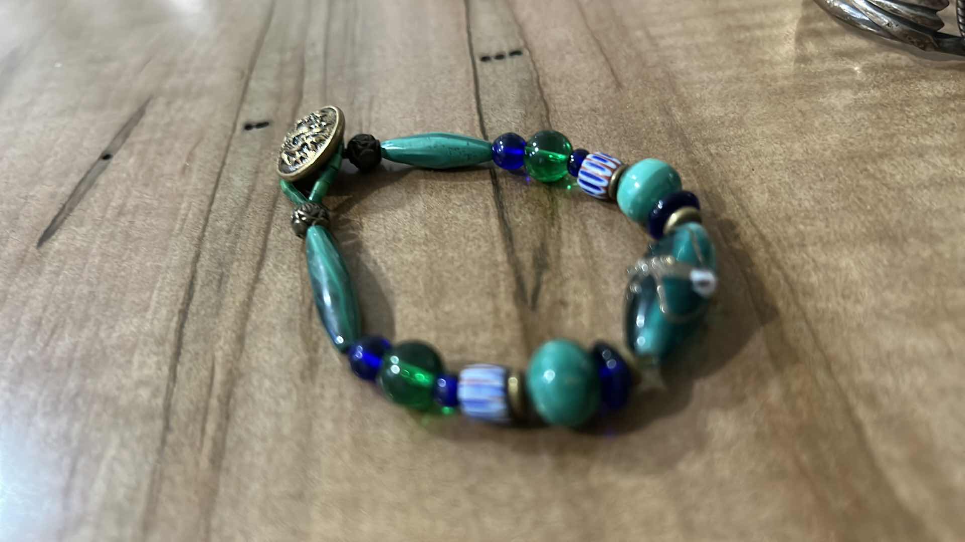 Photo 1 of 3 BRACELETS- TURQUOISE IS MARKED STERLING