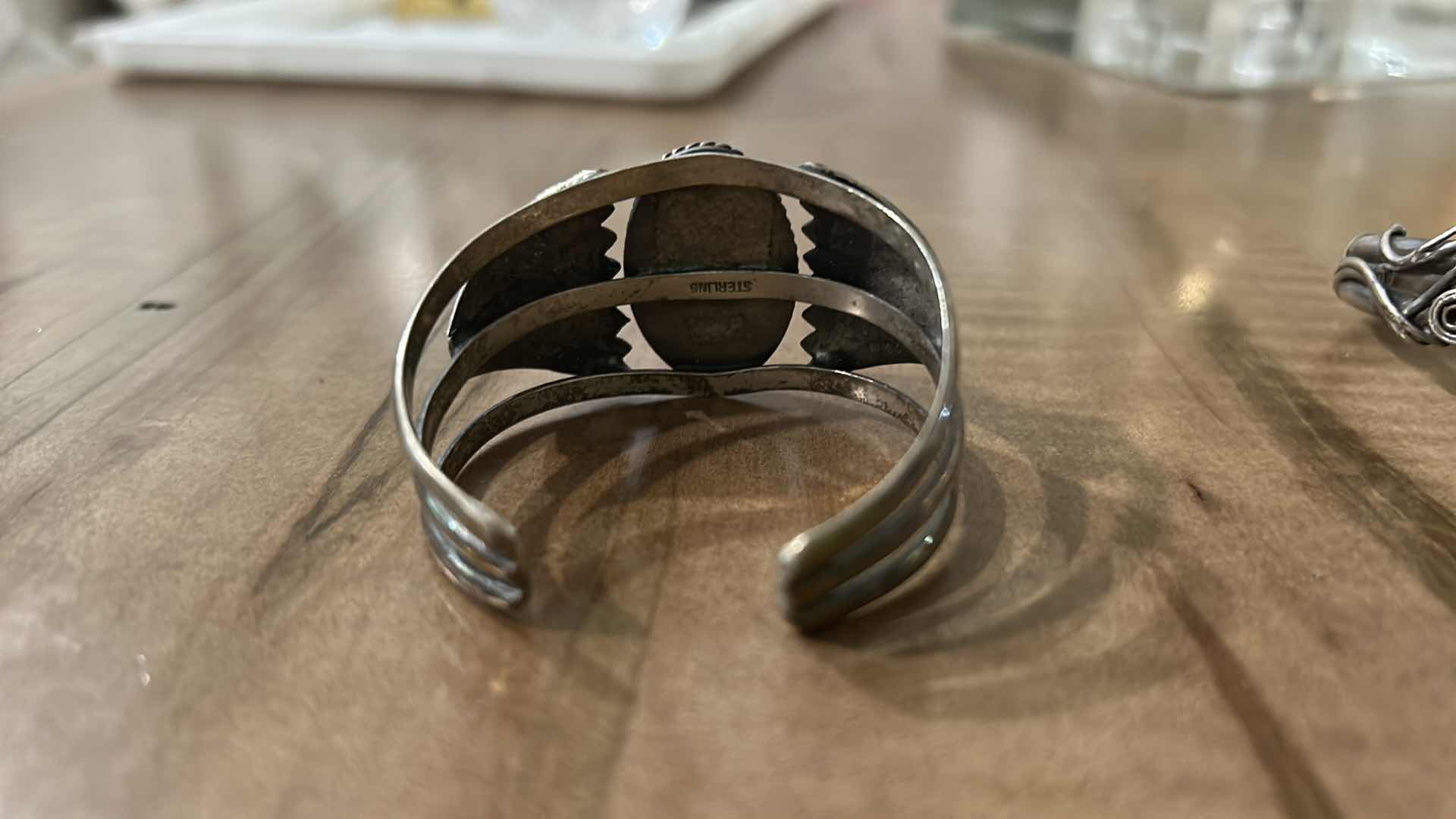 Photo 1 of 3 BRACELETS- TURQUOISE IS MARKED STERLING