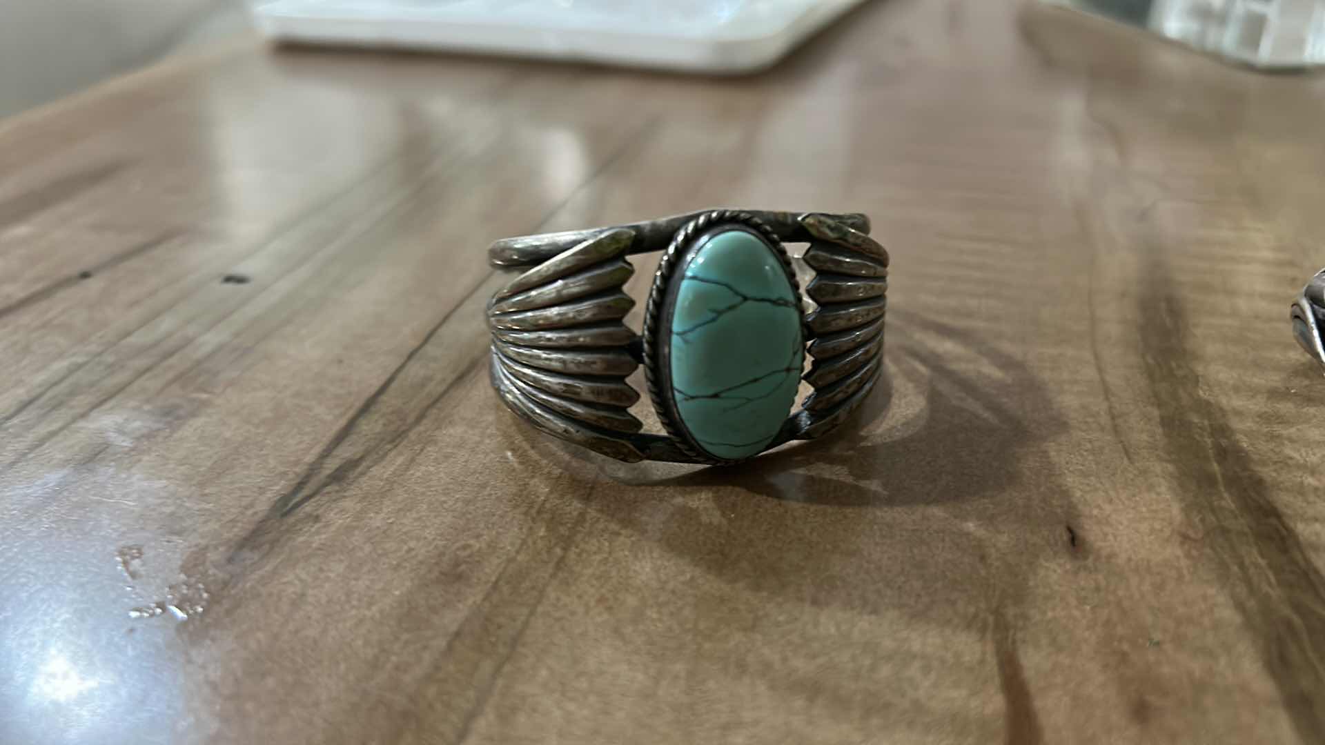 Photo 3 of 3 BRACELETS- TURQUOISE IS MARKED STERLING