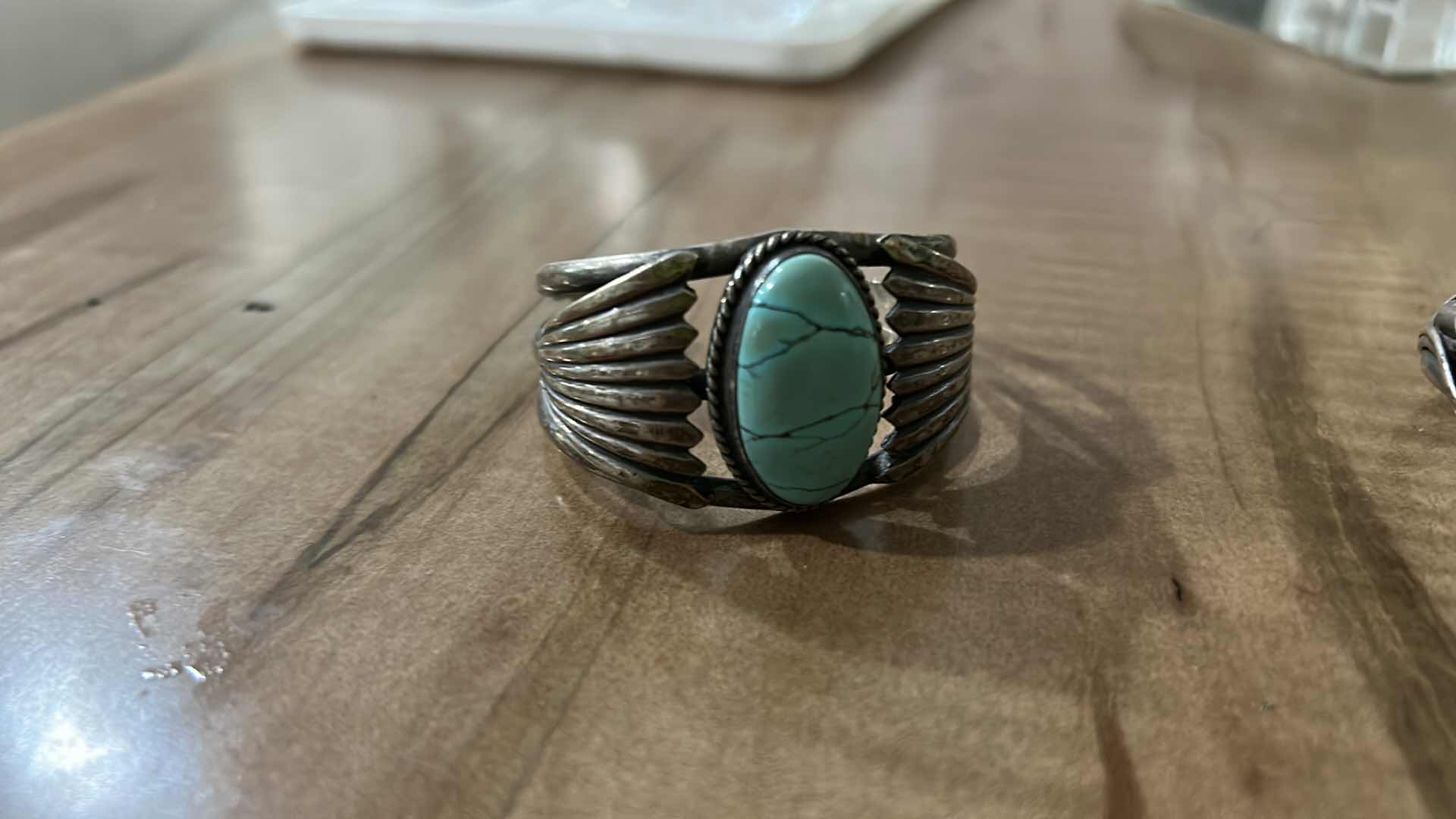 Photo 1 of 3 BRACELETS- TURQUOISE IS MARKED STERLING