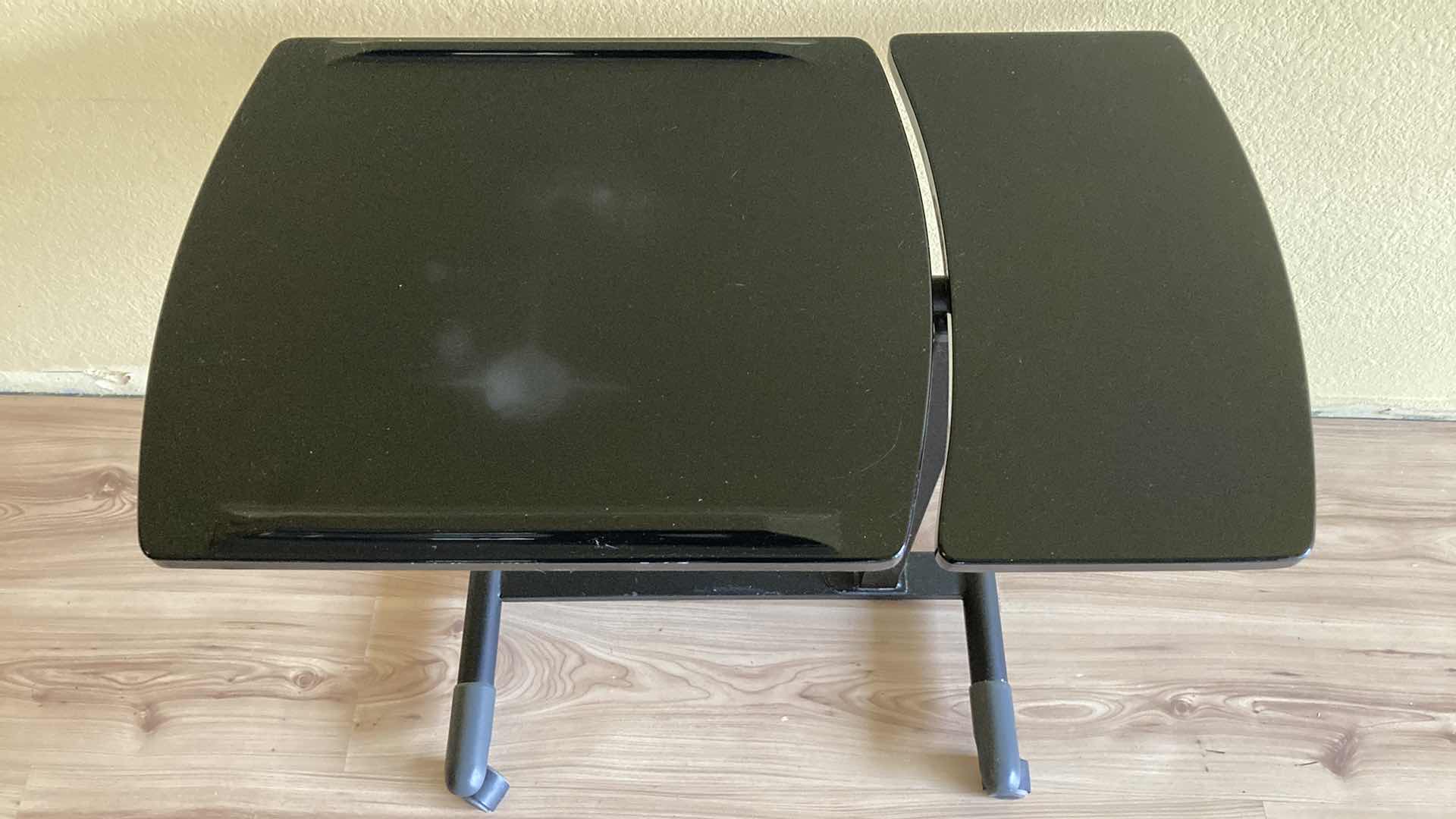 Photo 2 of ROLLING ADJUSTABLE MULTI-HEIGHT TV TRAY 28” X 26”-38”