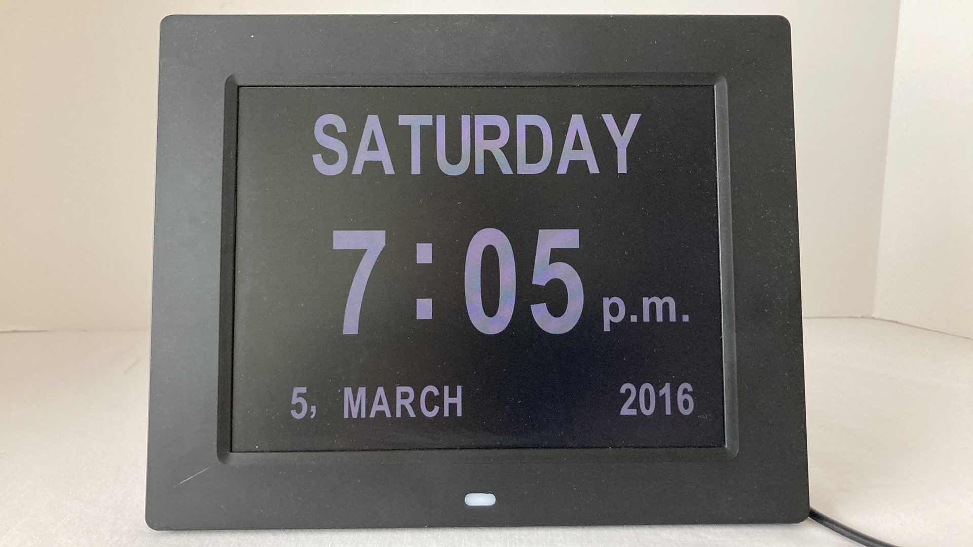 Photo 1 of DIGITAL CALENDAR DAY CLOCK