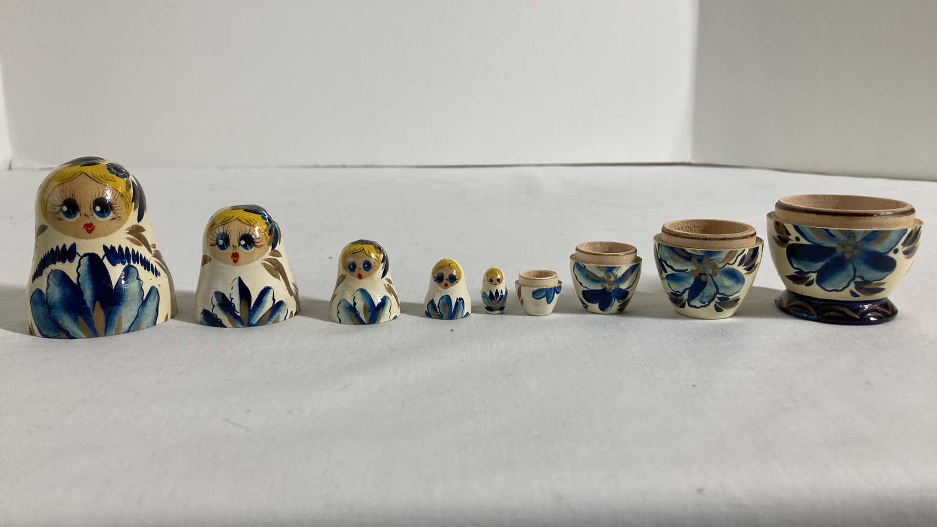 Photo 5 of HAND PAINTED NESTING DOLL H3.5